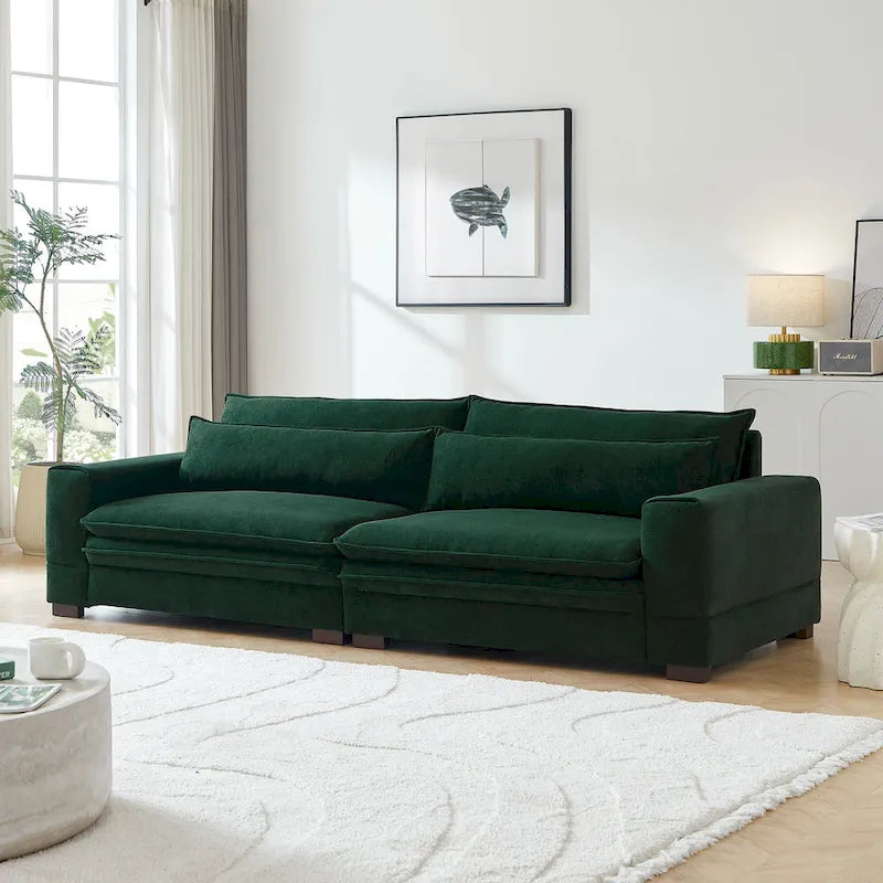 Divano Moderno Imbottito Mid-Century per Soggiorno, Camera da Letto, Appartamento, Ufficio in Casa