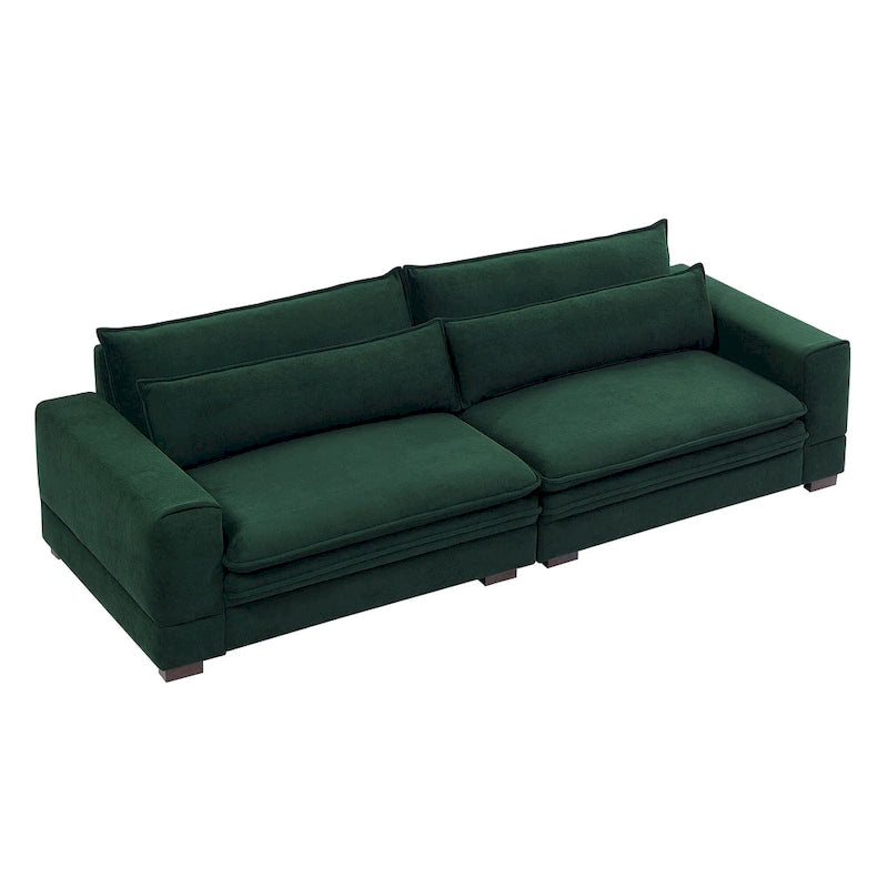 Divano Moderno Imbottito Mid-Century per Soggiorno, Camera da Letto, Appartamento, Ufficio in Casa