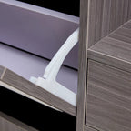 Armadietto moderno minimalista, scarpiera giapponese in rattan, armadietto da letto, piccolo mobile per la casa