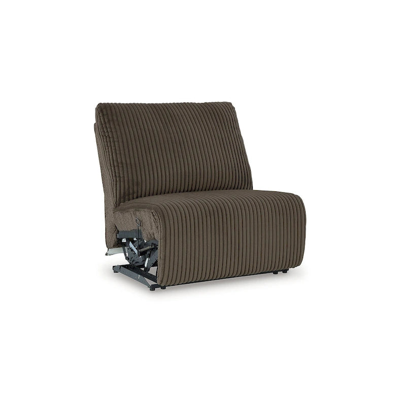 Divano Sezionale Reclinabile 5 Pezzi Top Tier Marrone - 340L x 340P x 104A