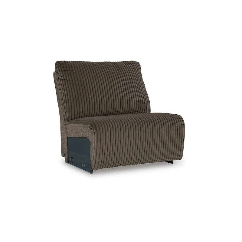 Divano Sezionale Reclinabile 5 Pezzi Top Tier Marrone - 340L x 340P x 104A