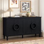 Consolle a 4 ante da 59" con maniglie rotonde