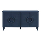 Consolle a 4 ante da 59" con maniglie rotonde