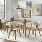 Sedie da pranzo moderne di metà secolo (set da 2)