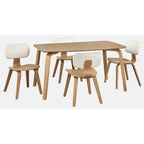 Sedie da pranzo moderne di metà secolo (set da 2)
