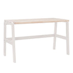 Scrivania Mulligan con piano in legno naturale