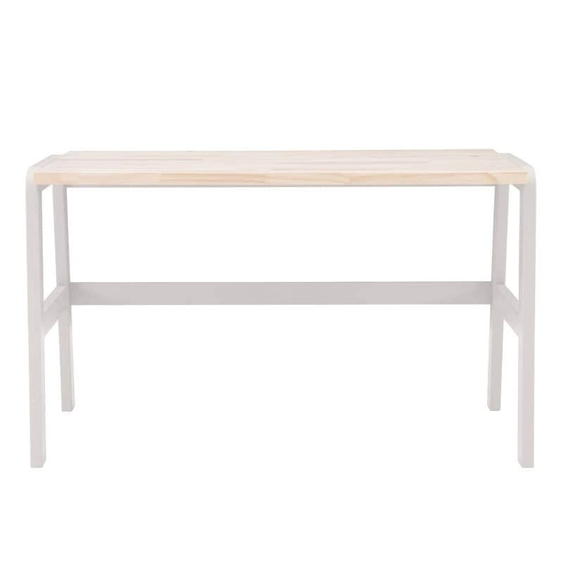 Scrivania Mulligan con piano in legno naturale