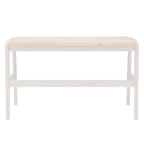 Scrivania Mulligan con piano in legno naturale