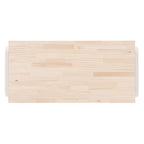 Scrivania Mulligan con piano in legno naturale