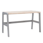 Scrivania Mulligan con piano in legno naturale