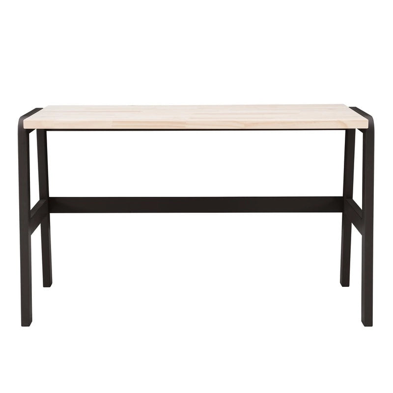 Scrivania Mulligan con piano in legno naturale