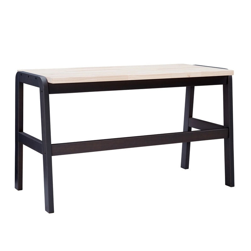 Scrivania Mulligan con piano in legno naturale