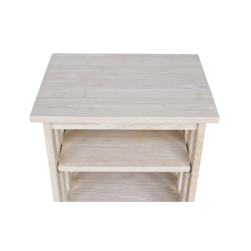 Moonshine Supporto per stampante in legno naturale