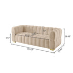 Divano Moderno da 85 pollici, Comodo Divano da Salotto - 85 x 33.86