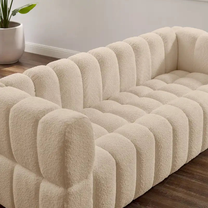 Divano Moderno da 85 pollici, Comodo Divano da Salotto - 85 x 33.86