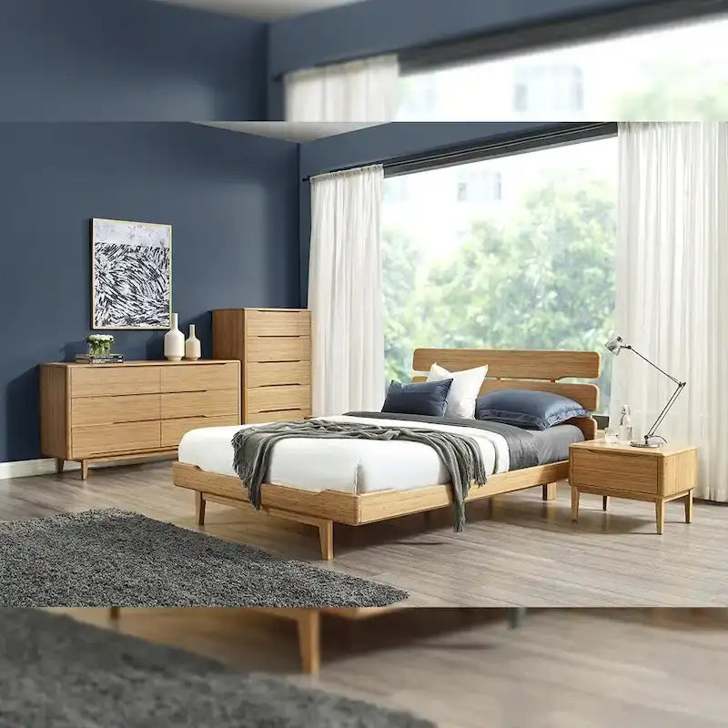 Letto Queen Currant Platform, Caramellato