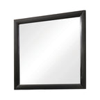 Set camera da letto Isabel Black 5 pezzi con 2 comodini