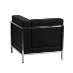 Divano Sezionale Modulare a 9 Pezzi - Gambe in Acciaio Inossidabile - 140.5W x 28.75 - 140.5D x 27.5H