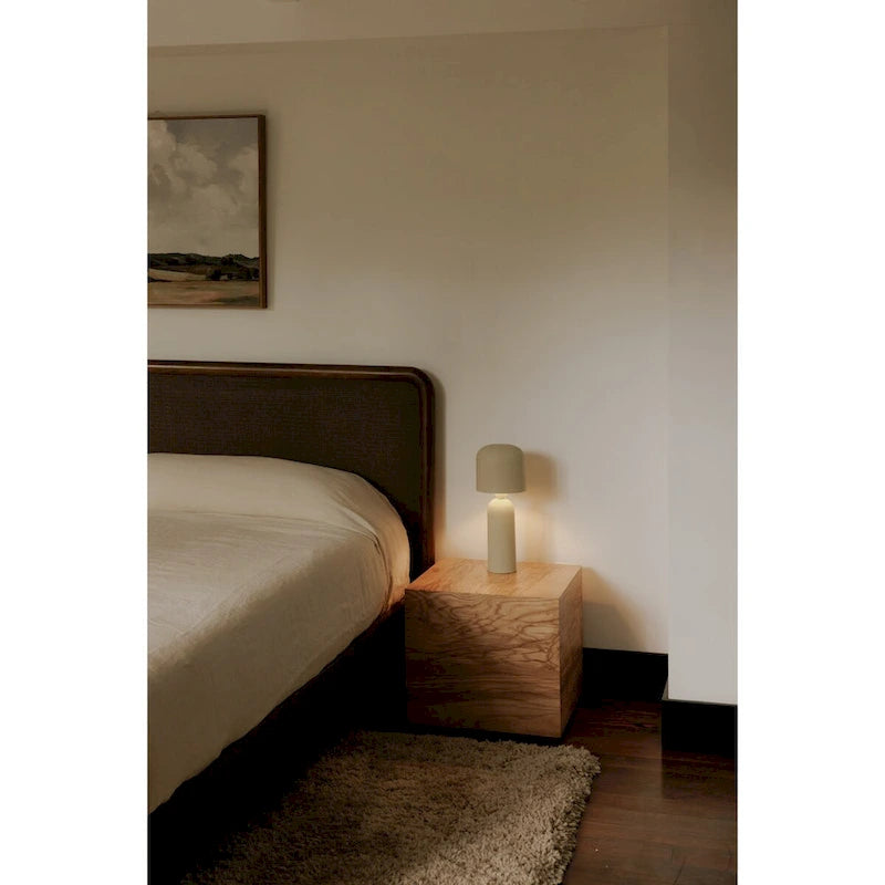 Tavolino moderno in radica naturale - 18L x 18P x 16A