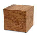 Tavolino moderno in radica naturale - 18L x 18P x 16A