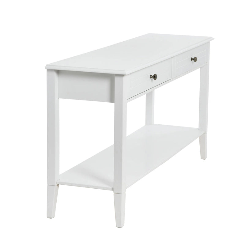 Tavolino consolle Pleasantville con 2 cassetti