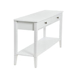 Tavolino consolle Pleasantville con 2 cassetti