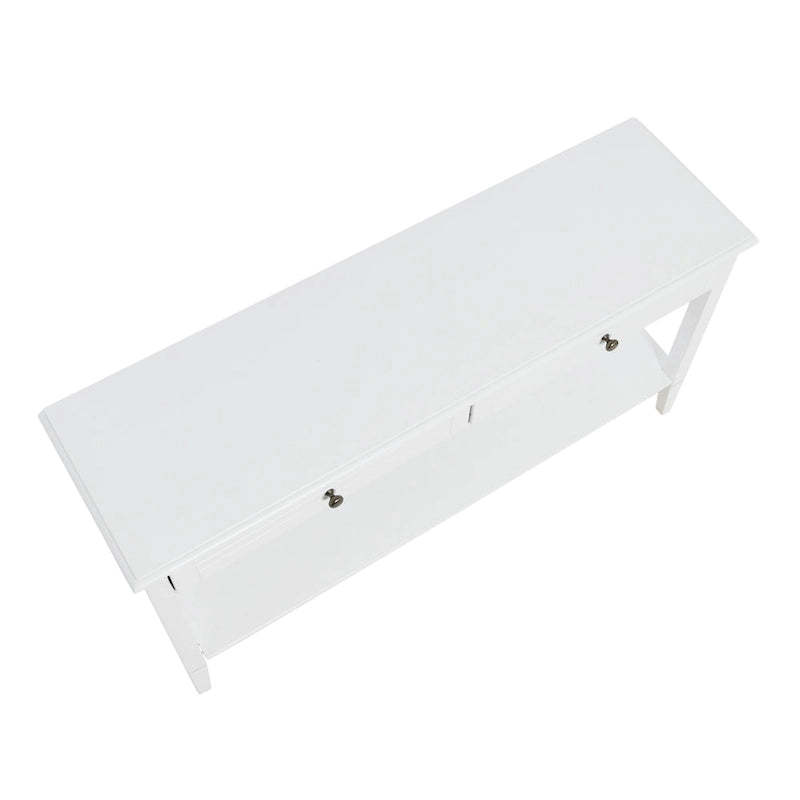 Tavolino consolle Pleasantville con 2 cassetti