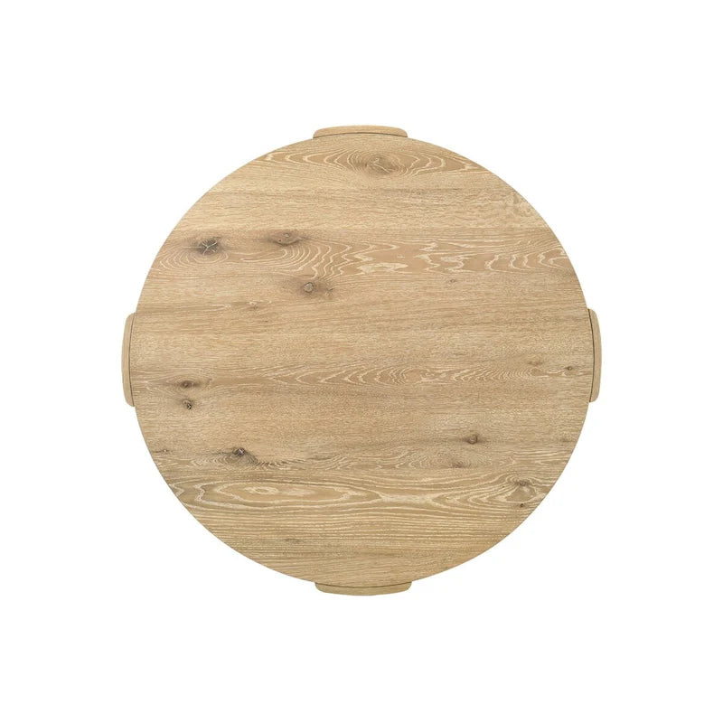Tavolo da pranzo rotondo Bowen 47 con finitura quercia
