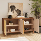Credenza/Buffet 60 Vintage a 4 ante con motivo intagliato